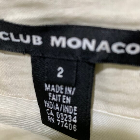 CLUB MONACO LIGHTWEIGHT EMBROIDERED SKIRTS SIZE 2 - Picture 11 of 11